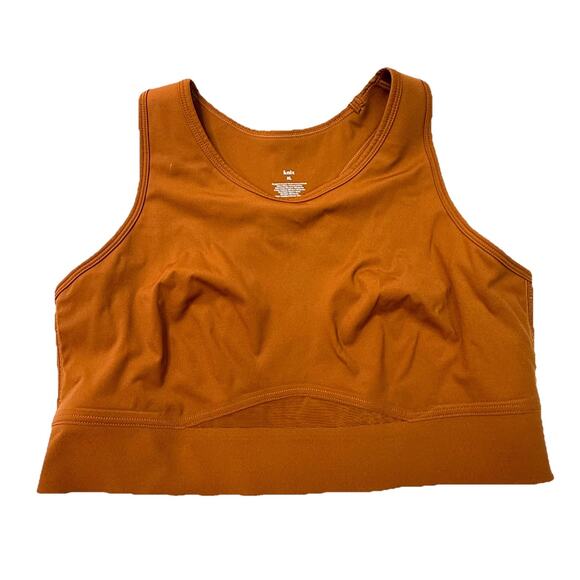 Knix Sports Bra in Rust Orange - Picture 2 of 12
